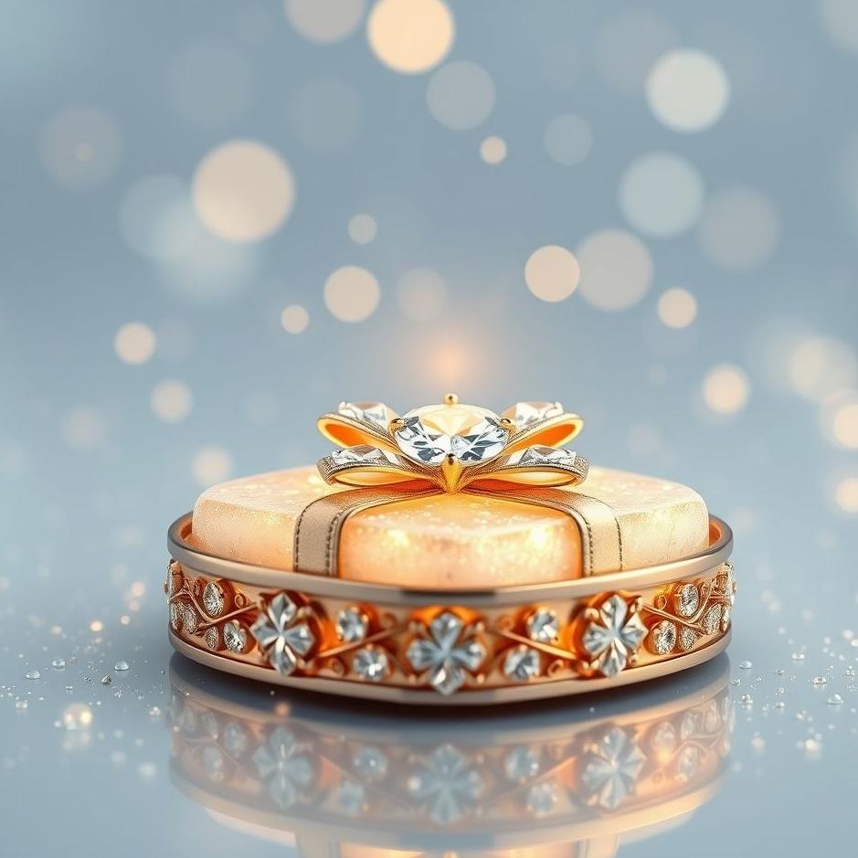 Dream : Diamond set gift in a dream