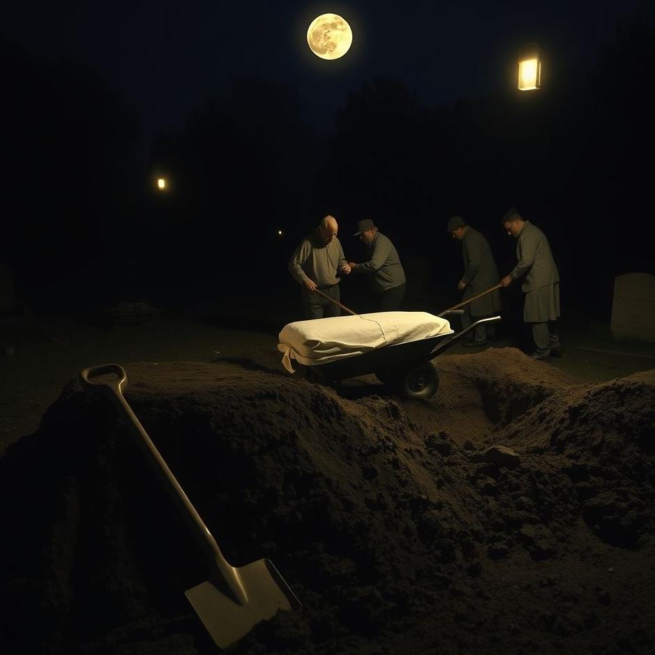 Dream : Digging a grave and taking out the dead