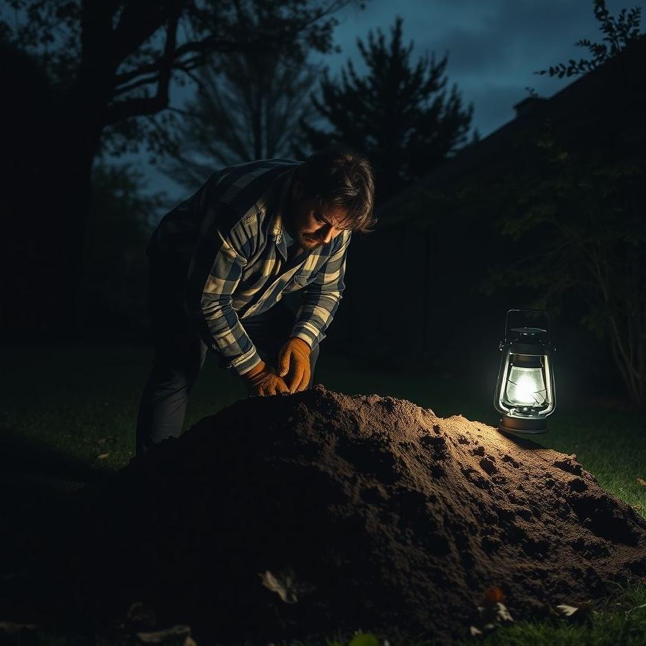 Dream Dictionary : Digging a grave at home