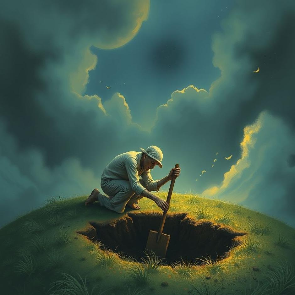 Dream : Digging a grave for yourself in a dream