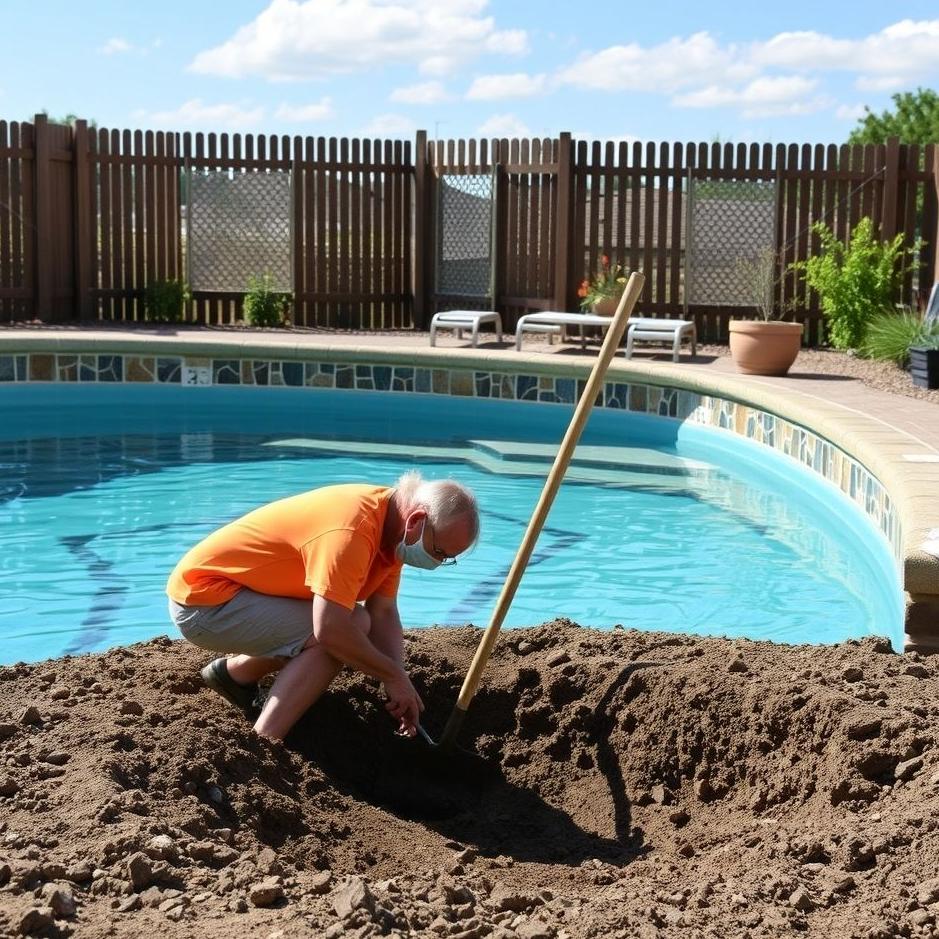 Dream : Digging a pool