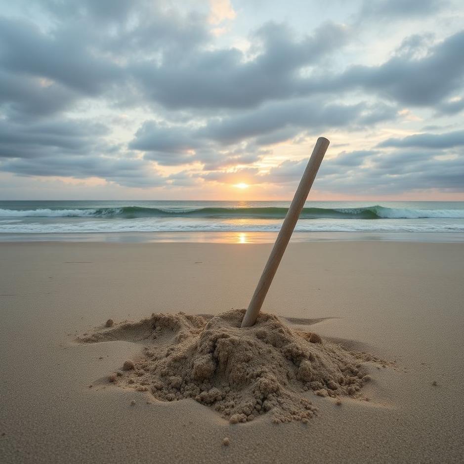 Dream : Digging sand in a dream