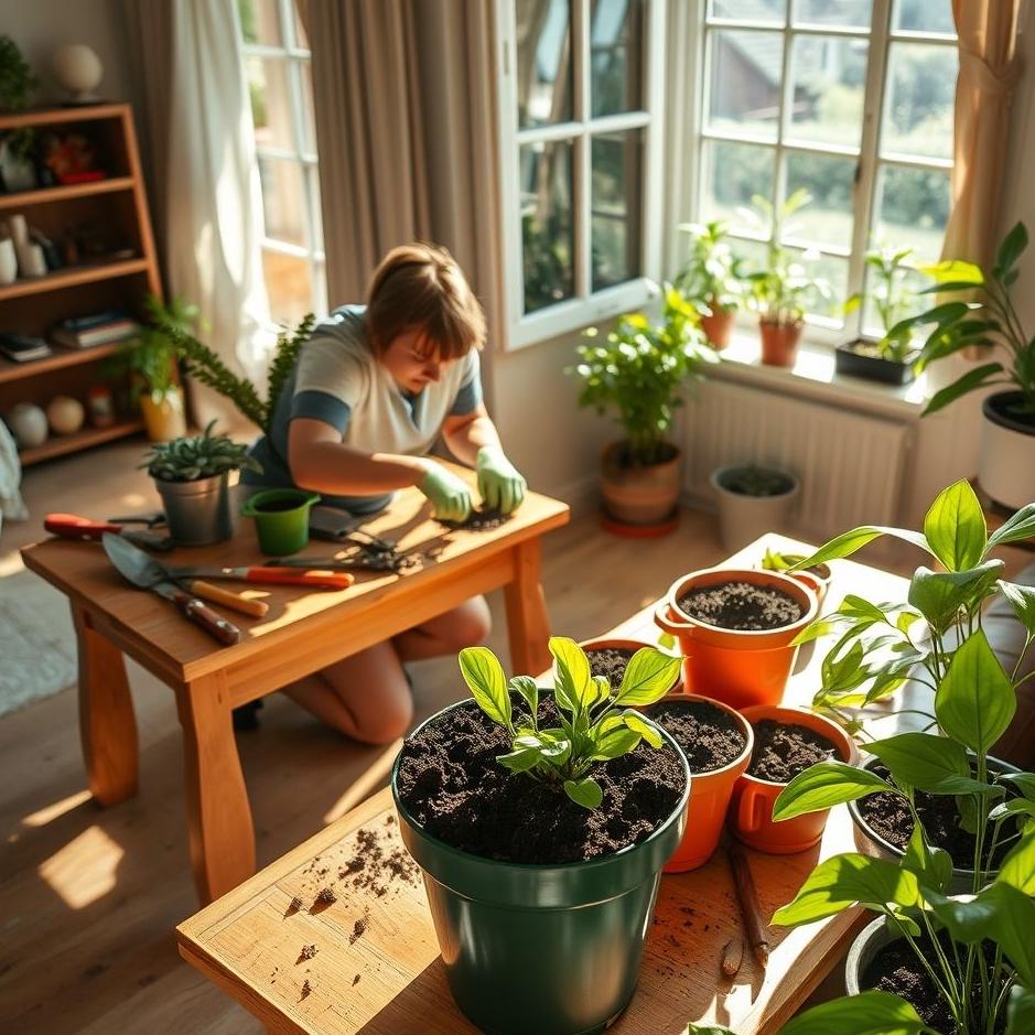 Dream : Digging soil at home