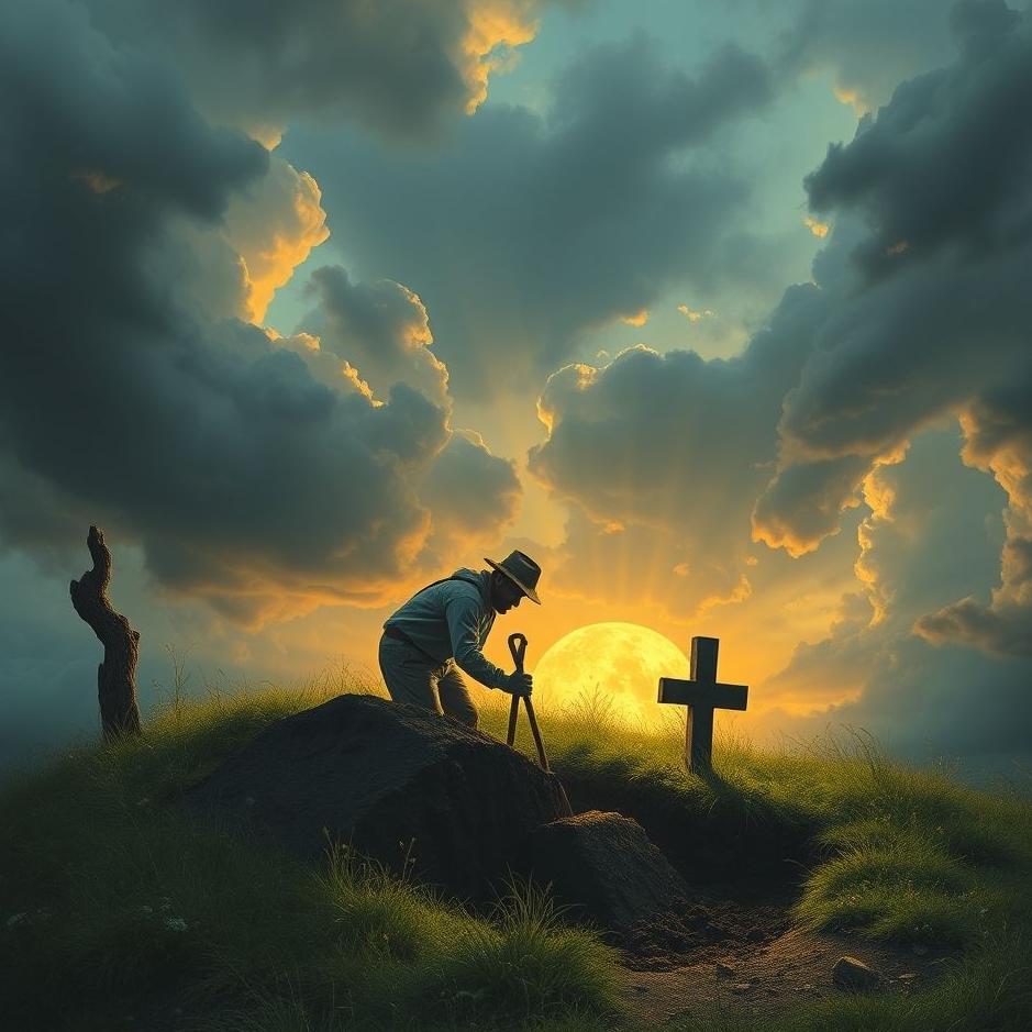 Dream : Digging your grave in a dream