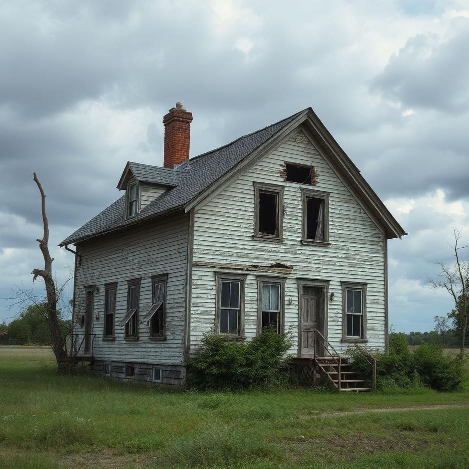 Dream : Dilapidated house in a dream