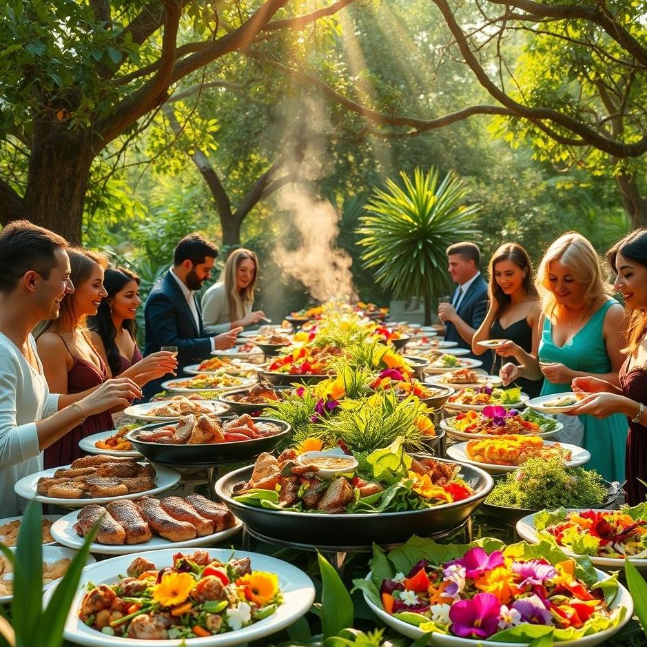 Dream : Dining at the open buffet at the dream