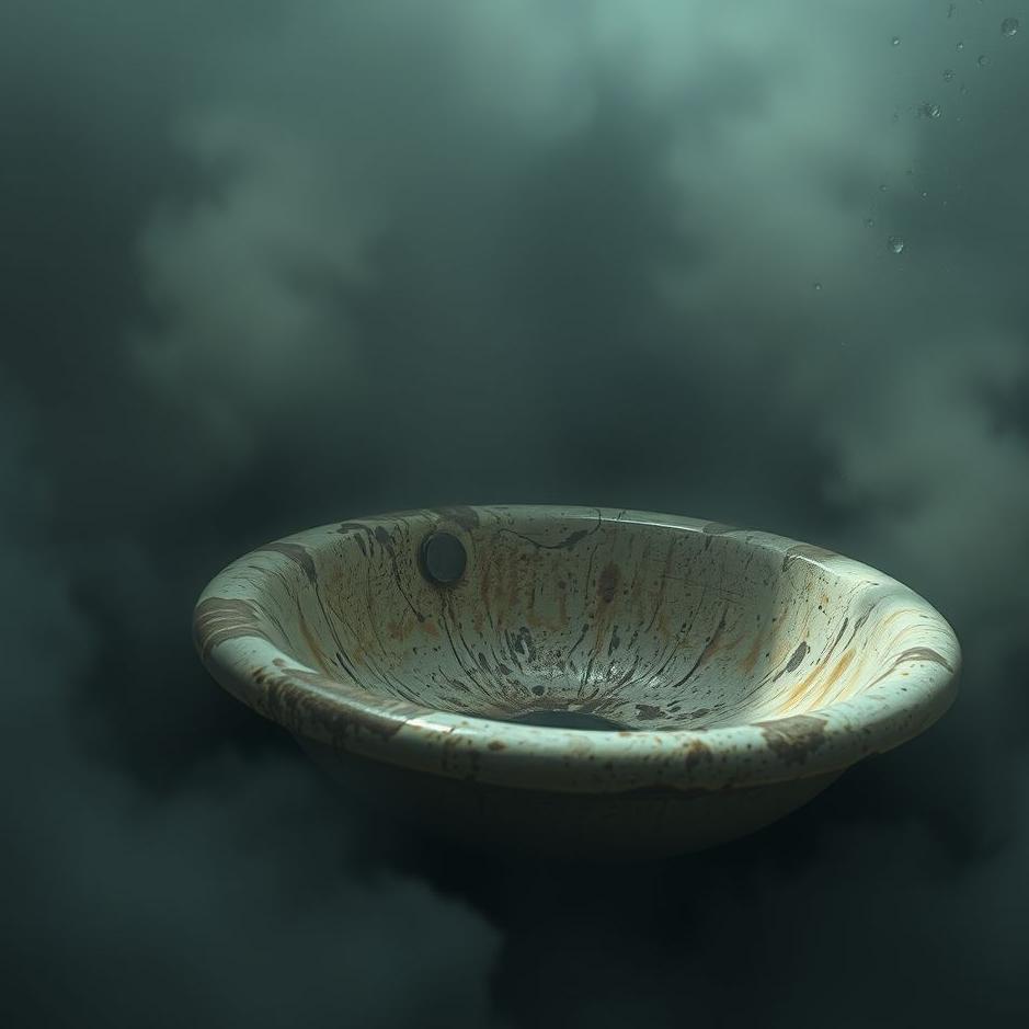 Dream : Dirty basin in a dream