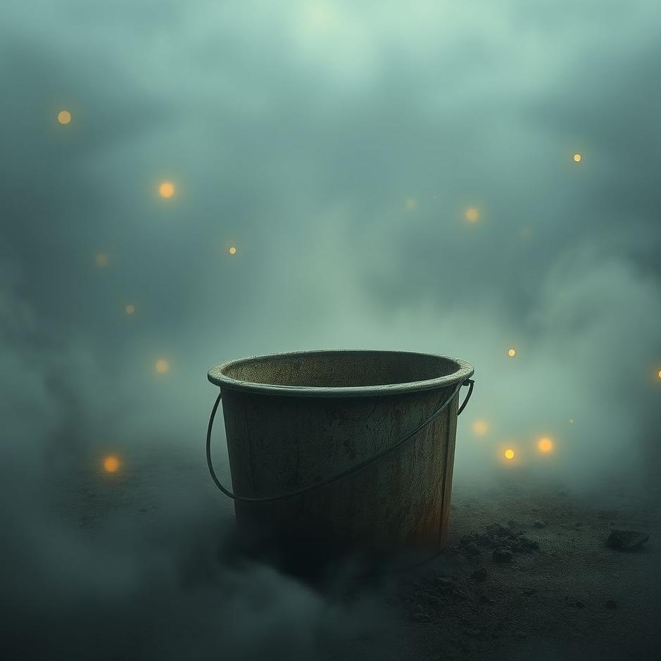 Dream : Dirty bucket in a dream
