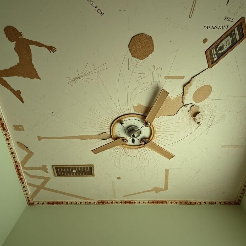 Dream : Dirty ceiling in a dream