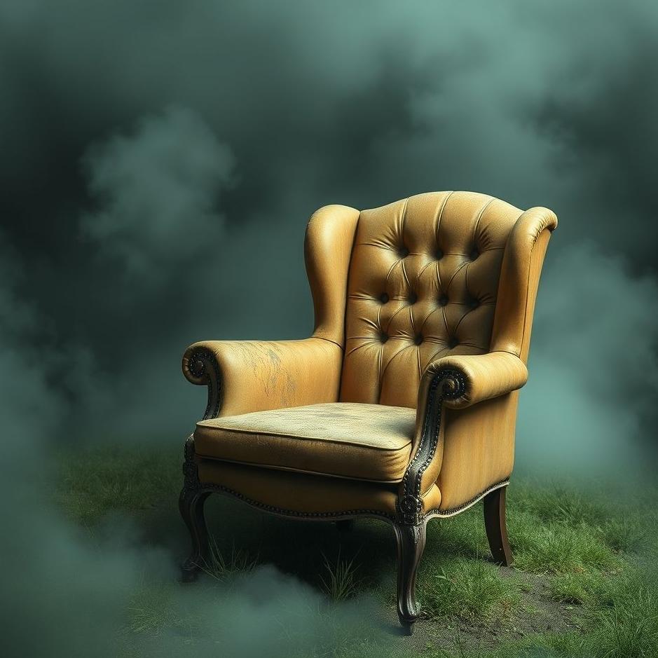 Dream : Dirty chair in a dream