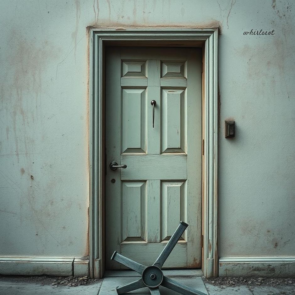 Dream : Dirty door in a dream