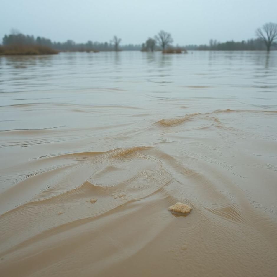 Dream : Dirty flood water in a dream