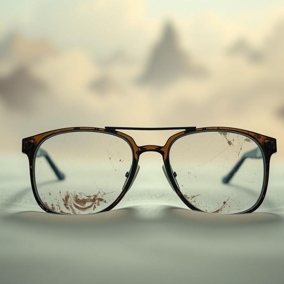 Dream : Dirty glasses in a dream