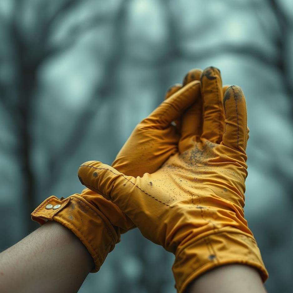 Dream : Dirty gloves in a dream