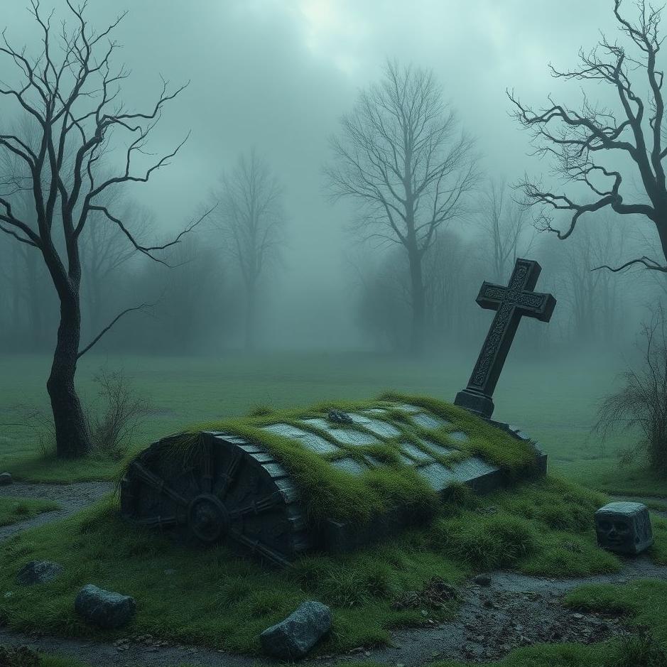 Dream : Dirty grave in a dream