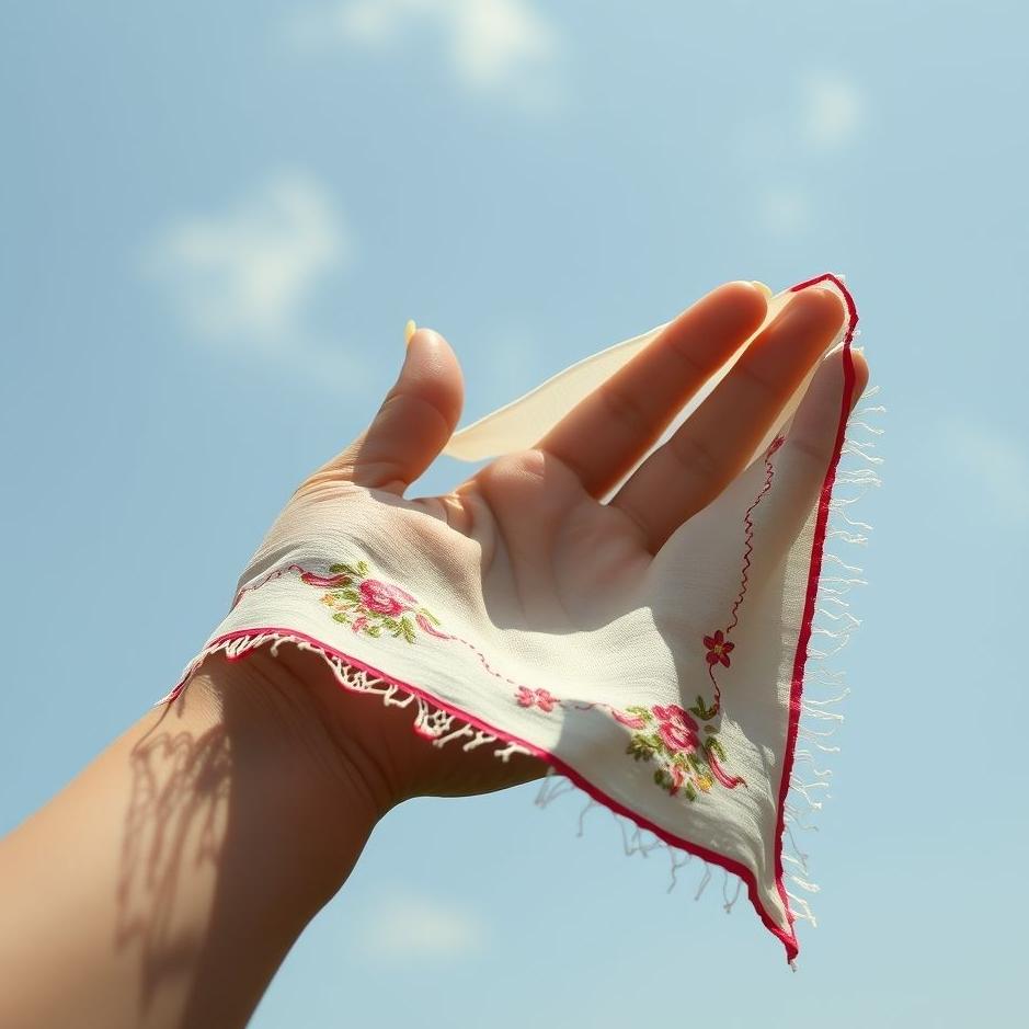 Dream : Dirty handkerchief in a dream