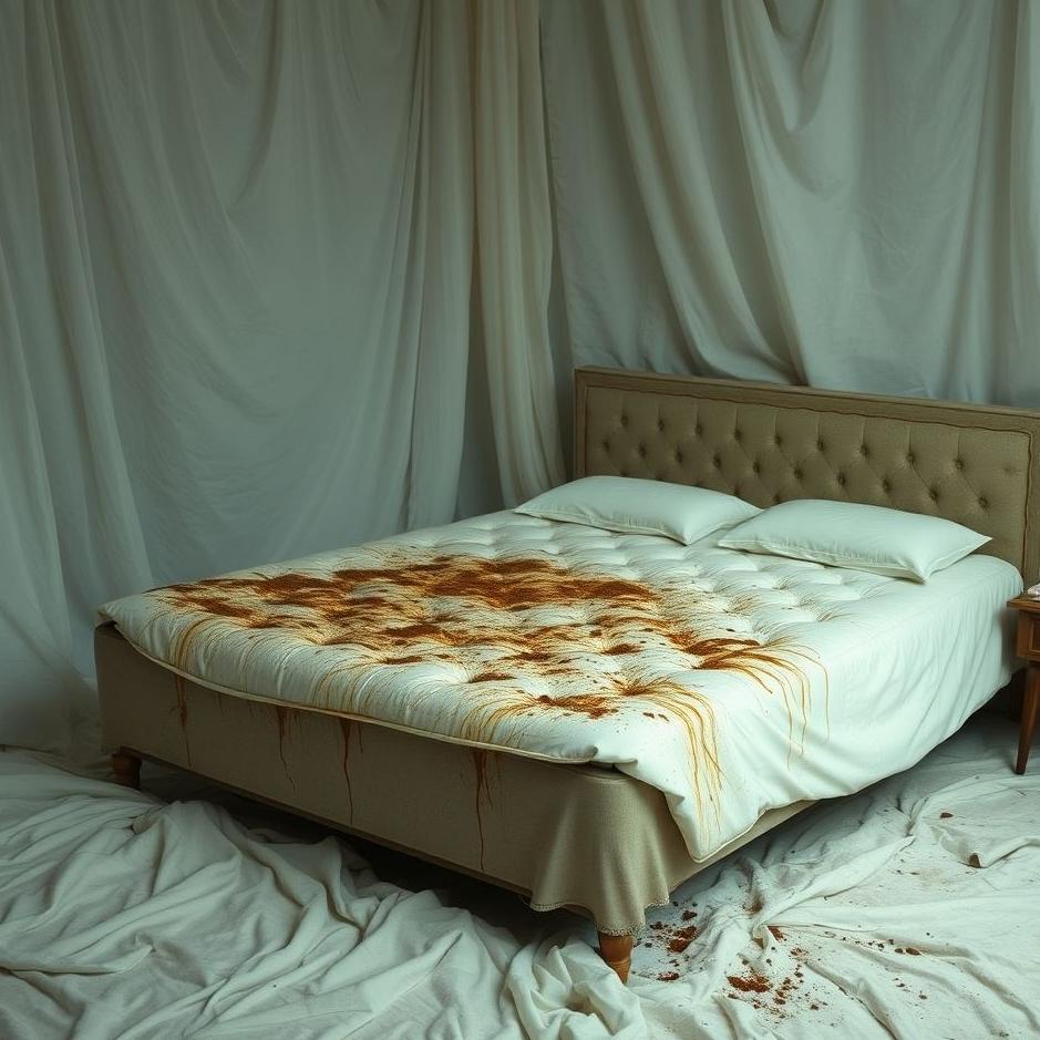 Dream : Dirty mattress in a dream