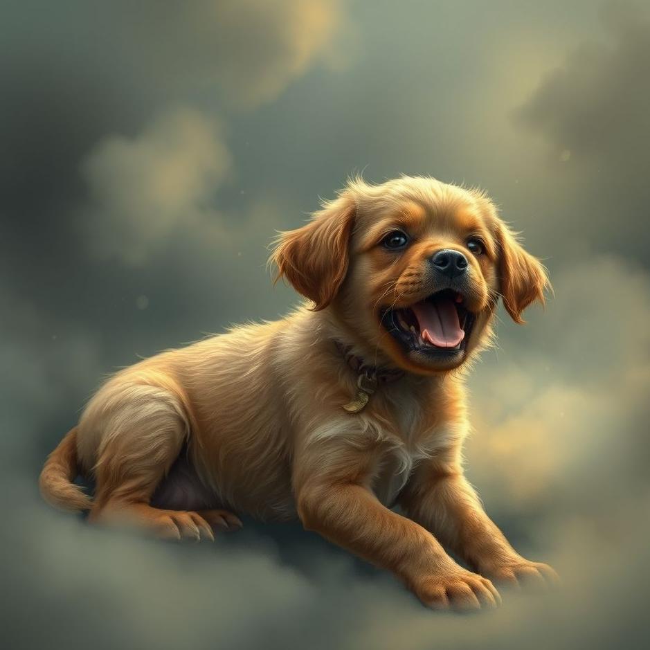 Dream : Dirty puppy in a dream