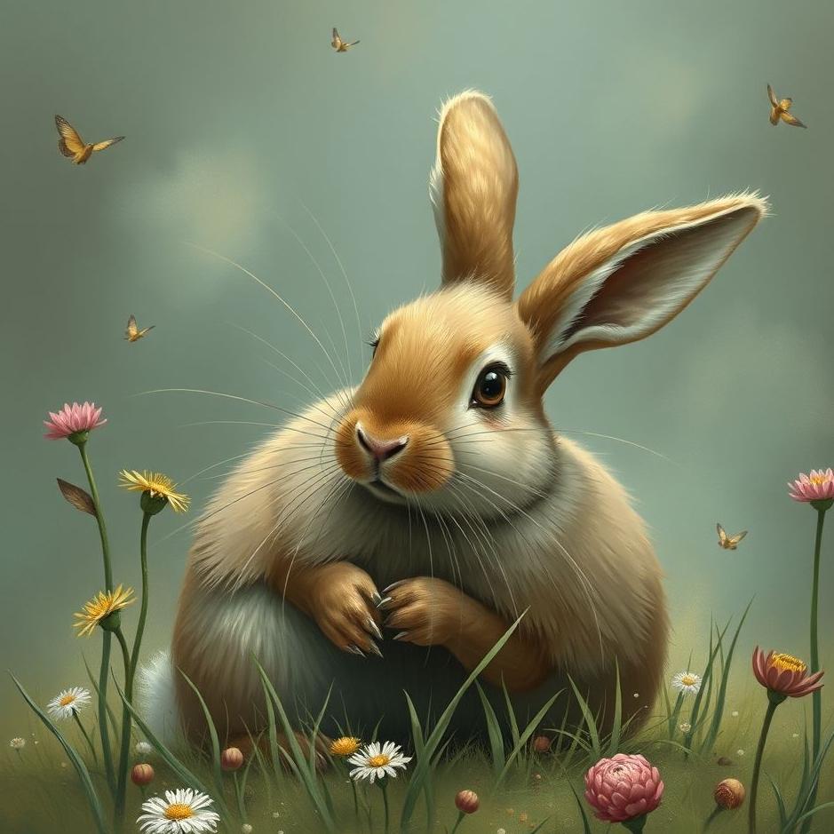 Dream : Dirty rabbit in a dream