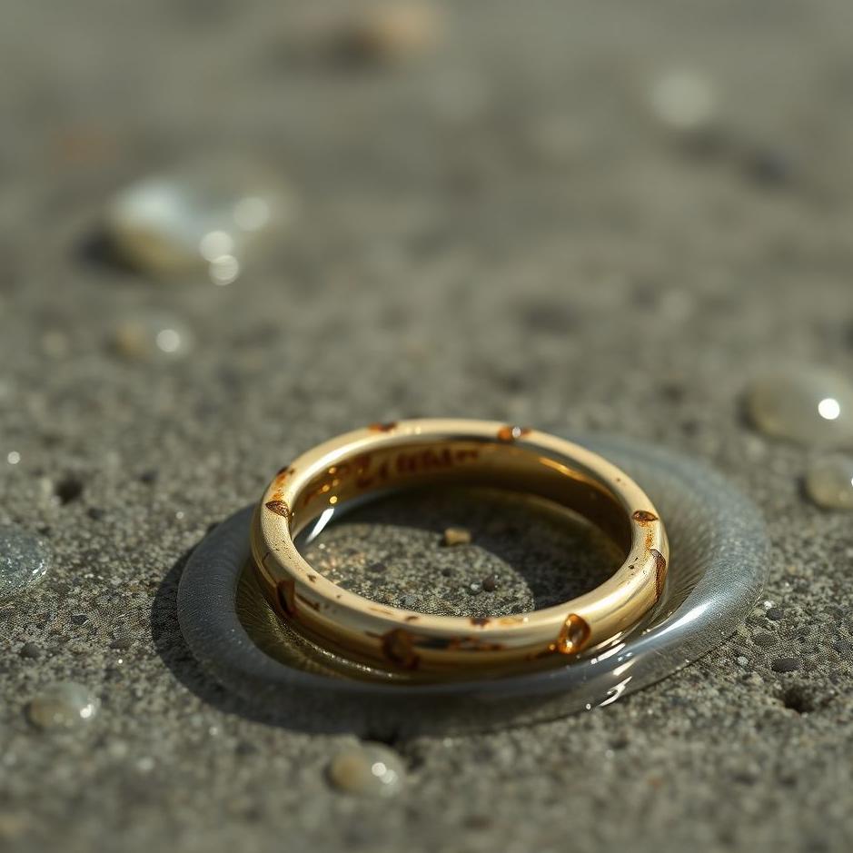 Dream : Dirty ring in a dream