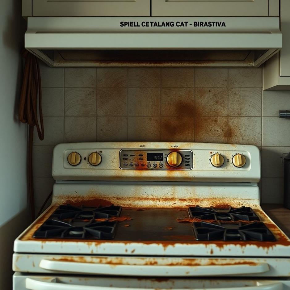 Dream : Dirty stove in a dream