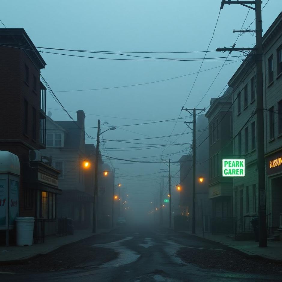 Dream : Dirty street in a dream