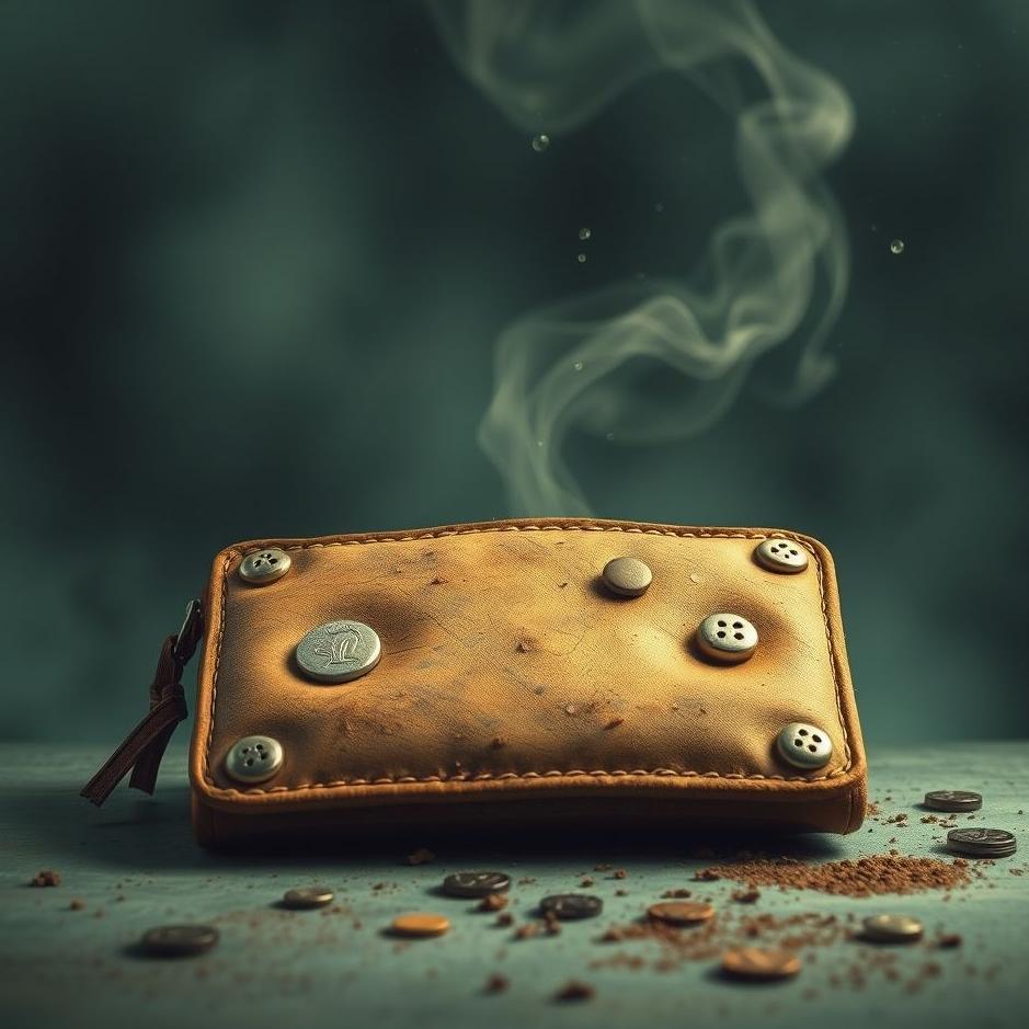 Dream : Dirty wallet in a dream