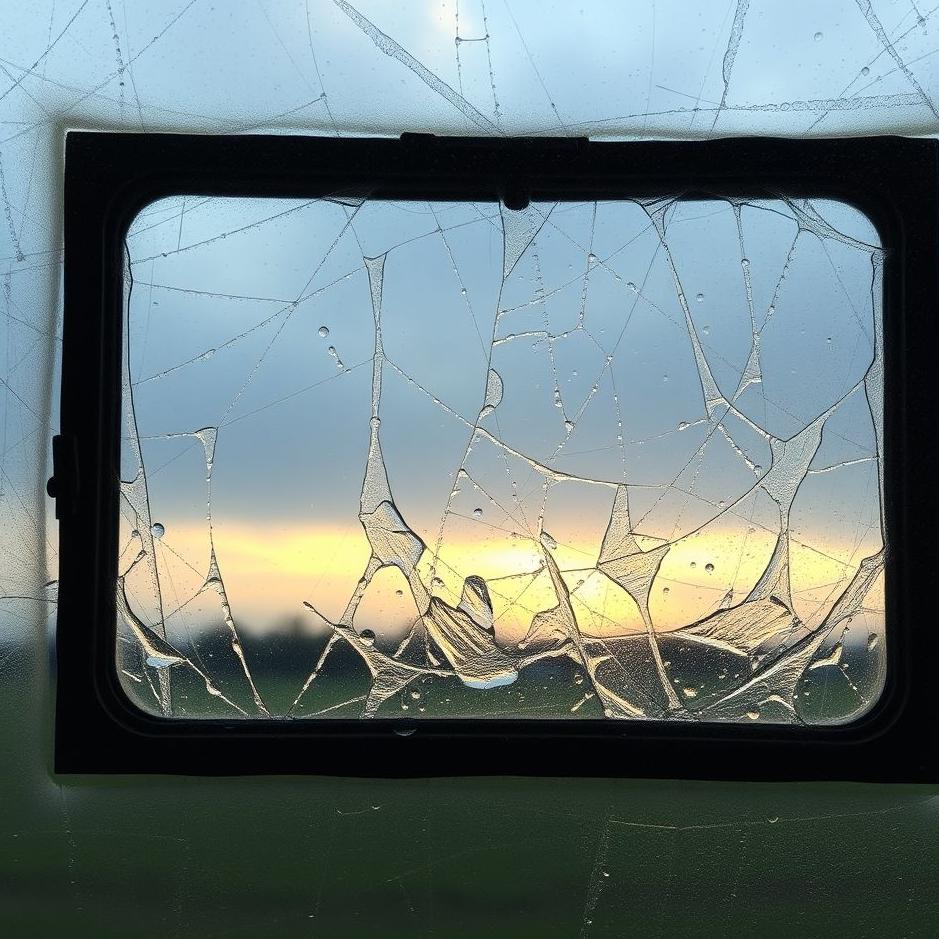 Dream : Dirty window in a dream