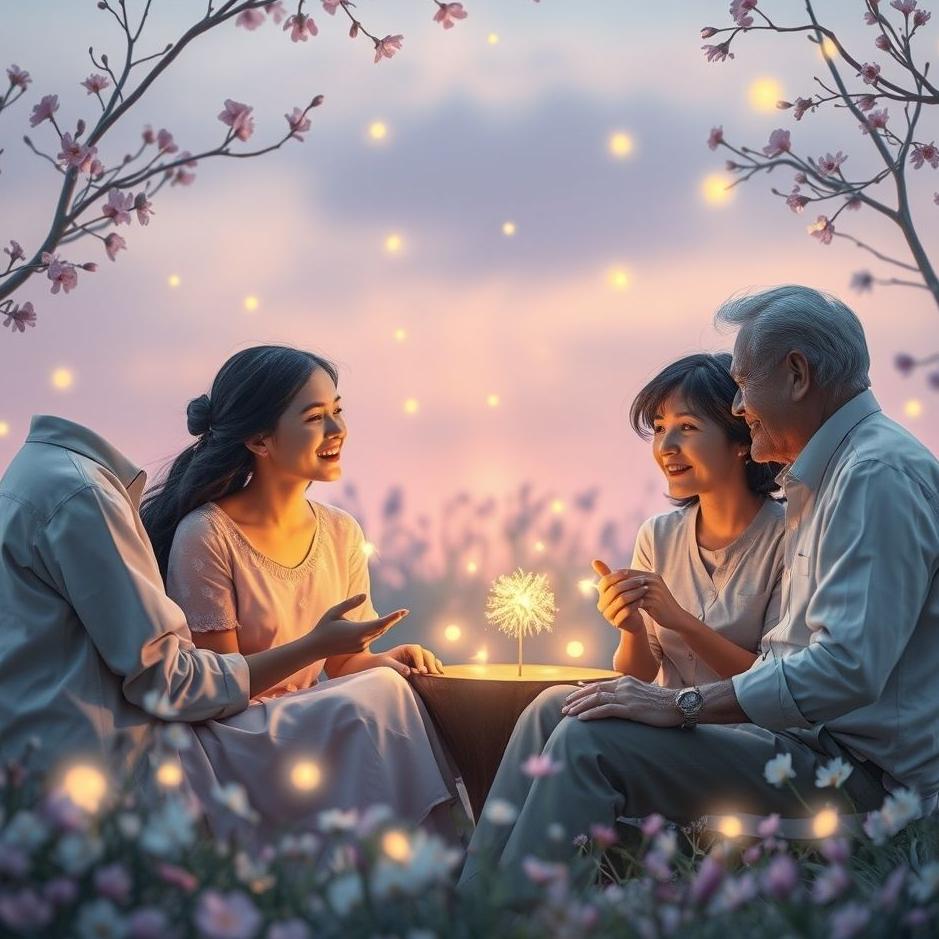 Dream : Discussion with family members in the dream