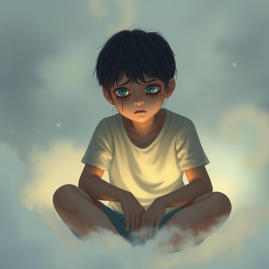 Dream : Disgruntled friend crying in a dream