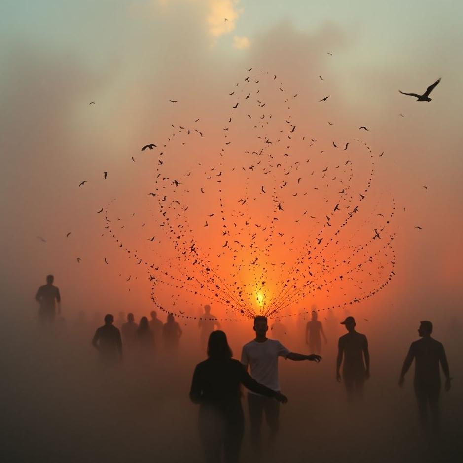 Dream : Dispersing a crowd in a dream