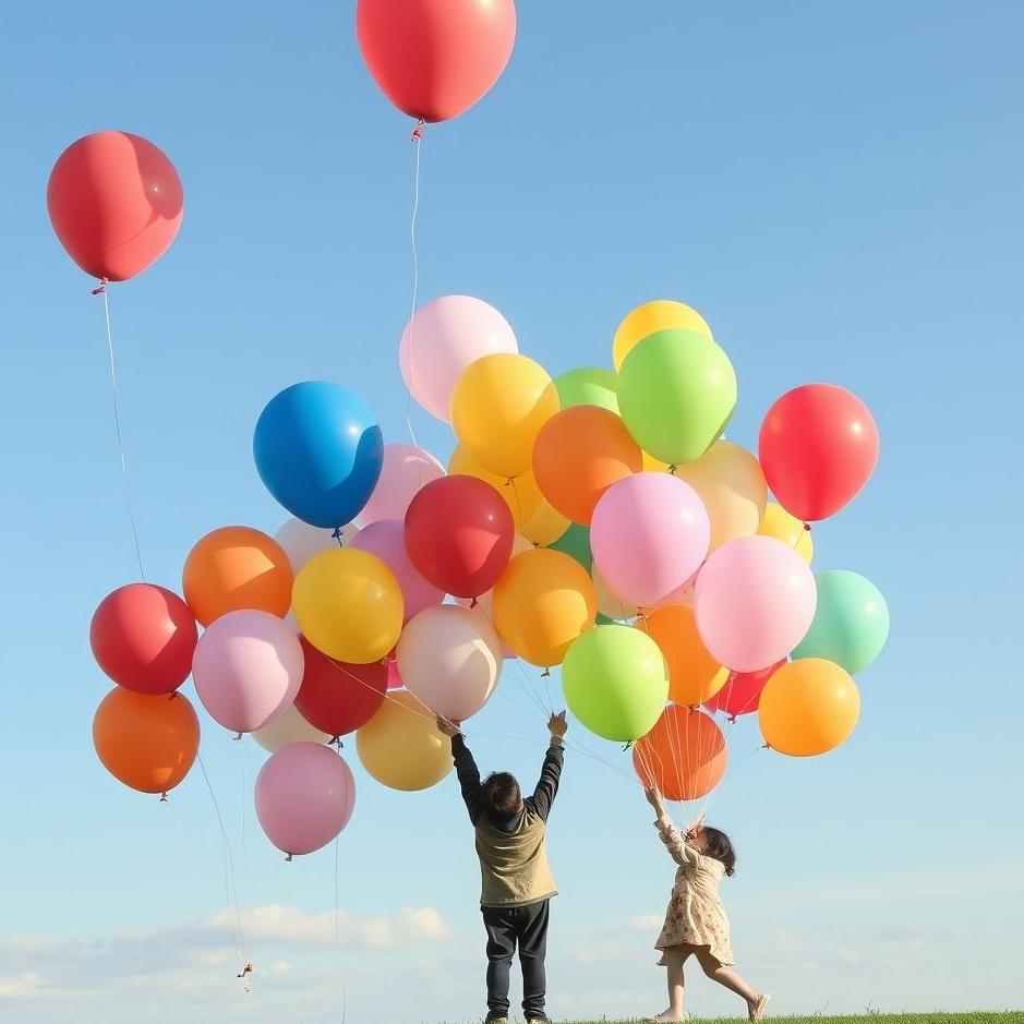 Dream : Distribute balloons in a dream