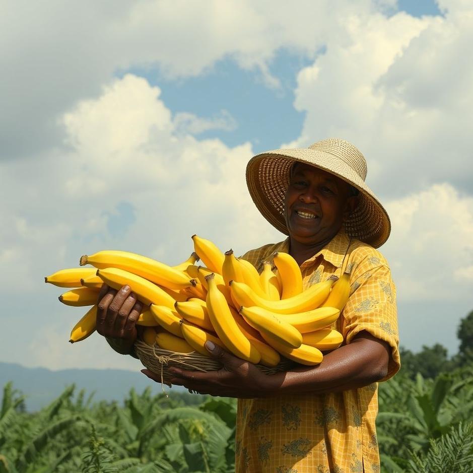 Dream : Distributing bananas in a dream