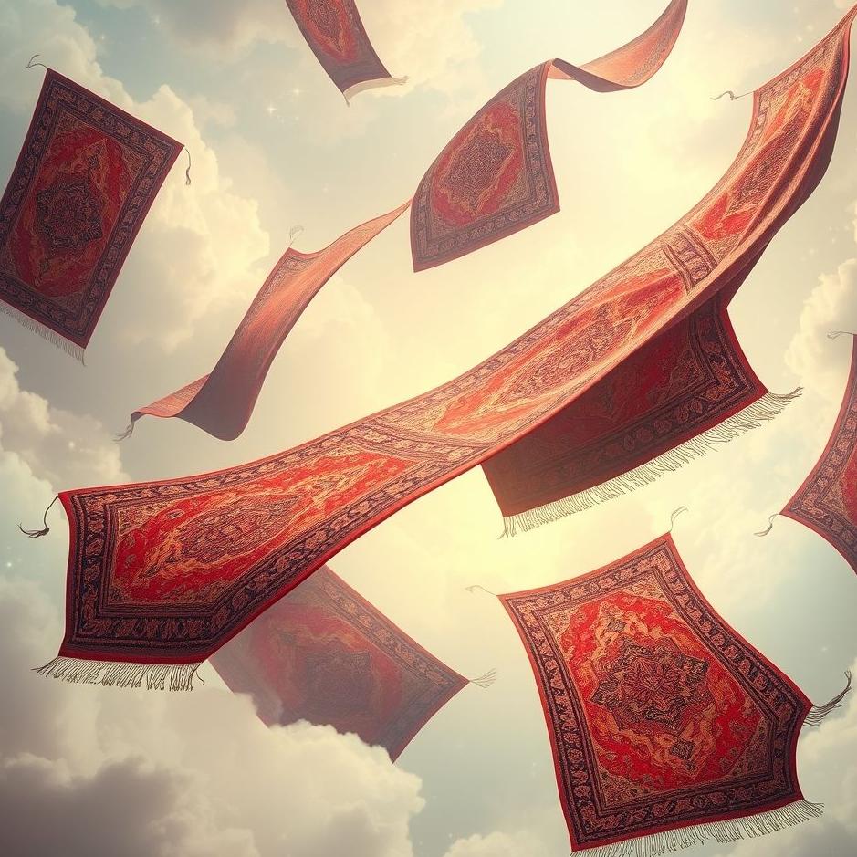 Dream : Distributing carpets in a dream