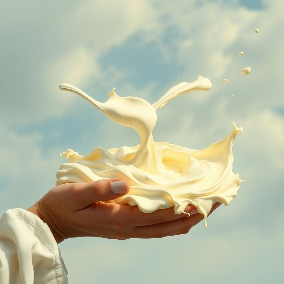 Dream : Distributing cream in a dream