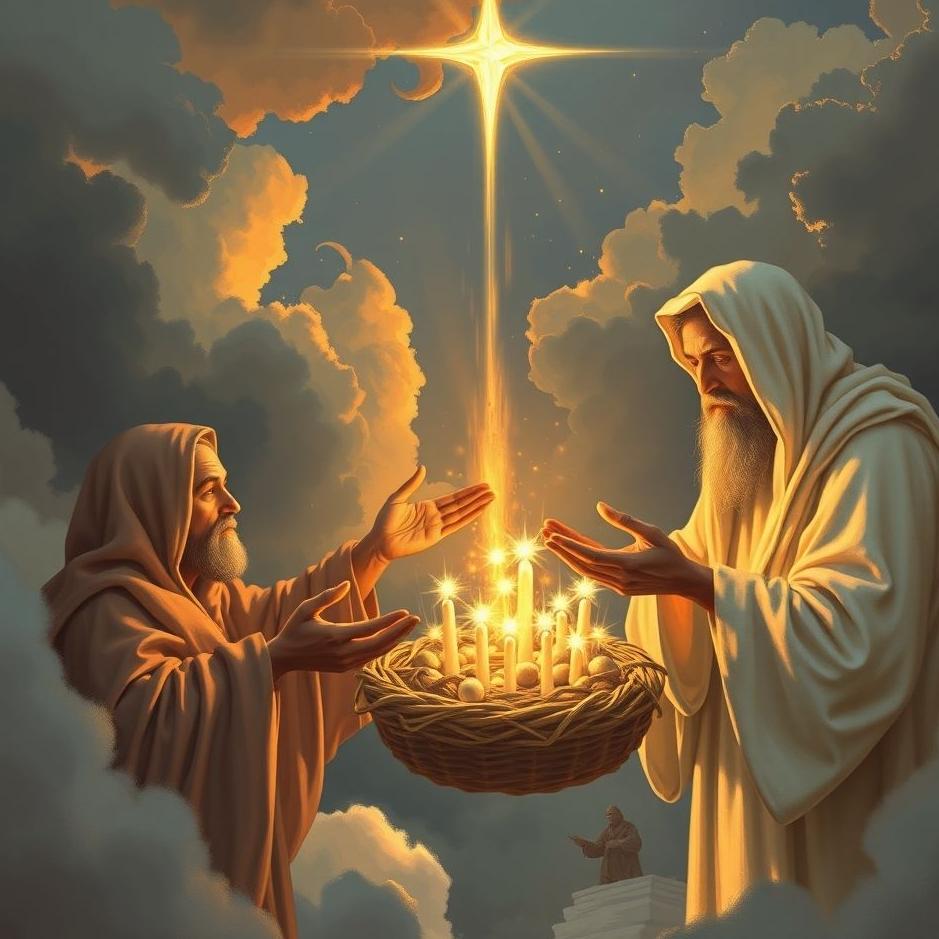 Dream : Distributing gifts in a dream