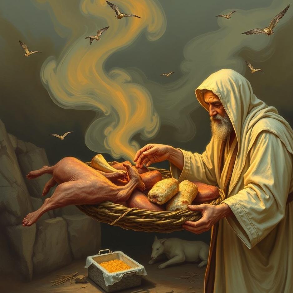 Dream : Distributing meat to the poor in your dream