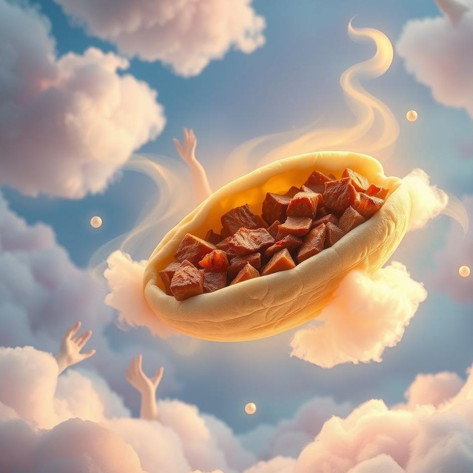 Dream Dictionary : Distributing meaty pita in a dream