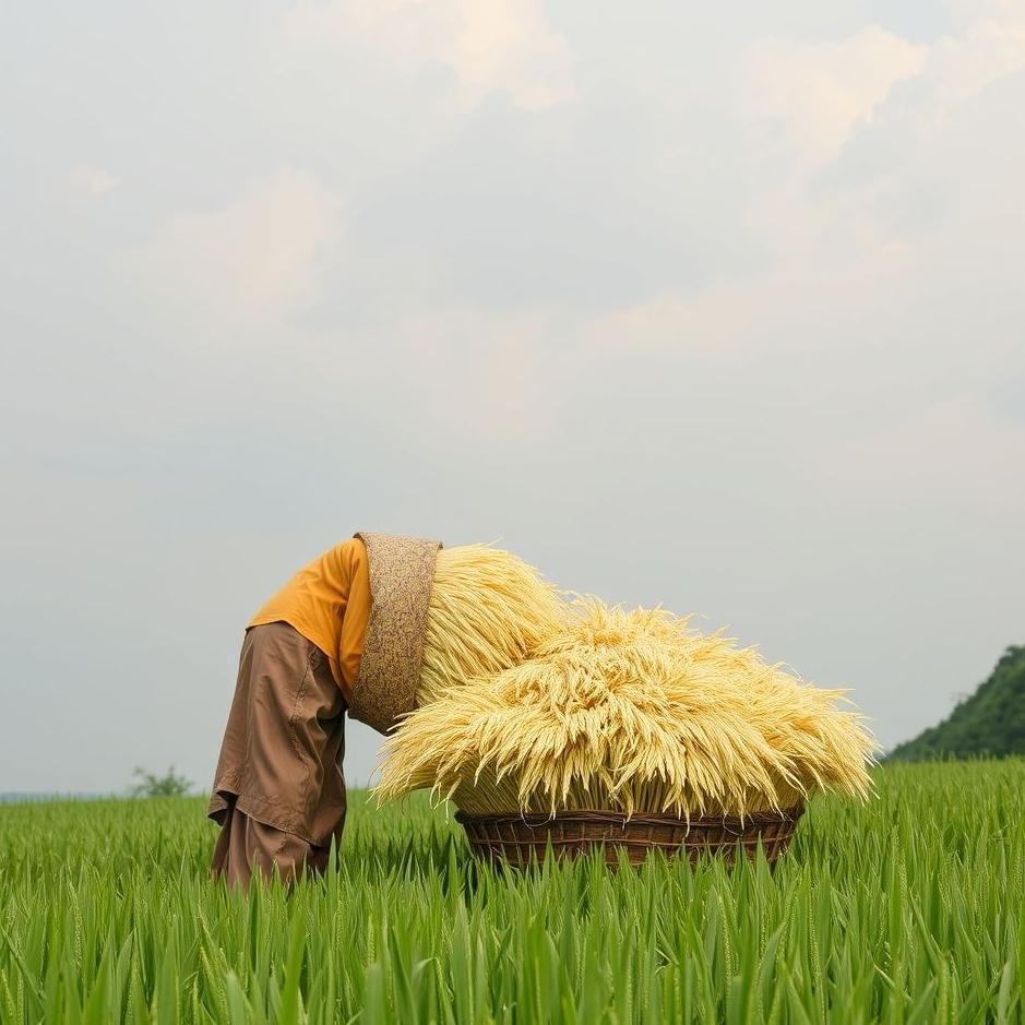 Dream : Distributing rice in a dream