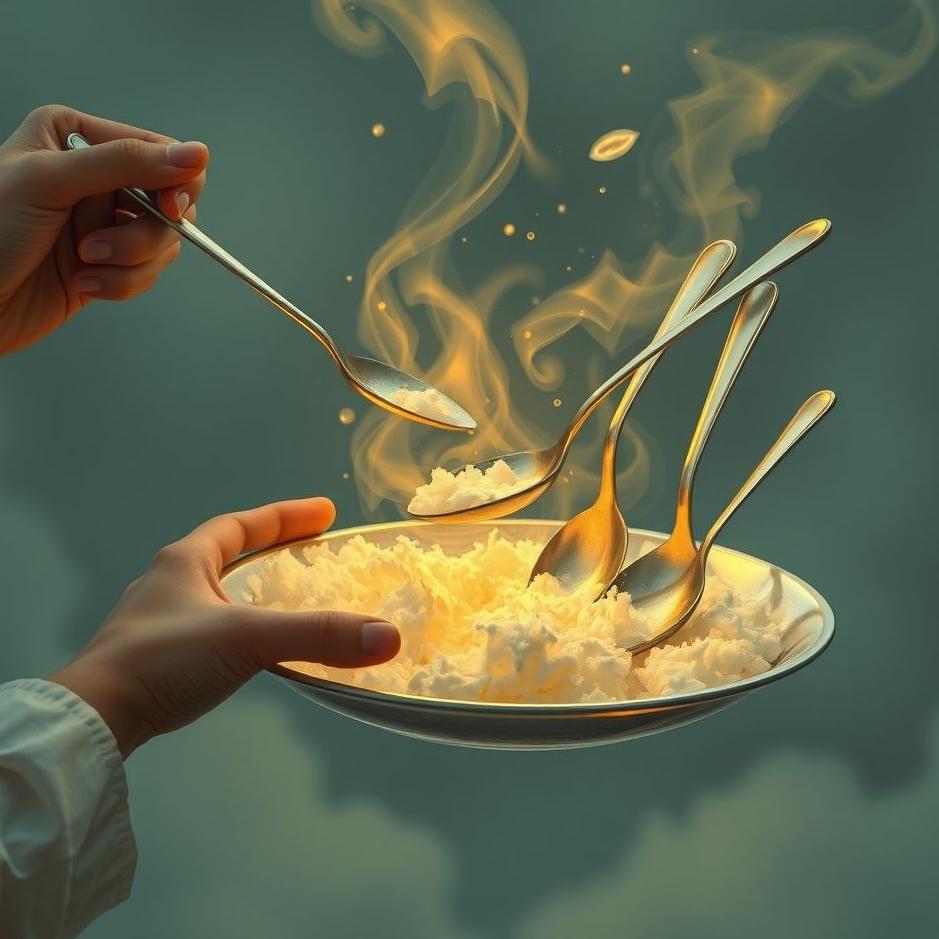 Dream : Distributing spoons in a dream