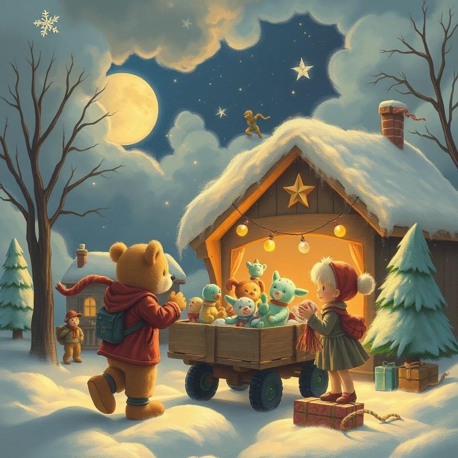 Dream : Distributing toys in a dream