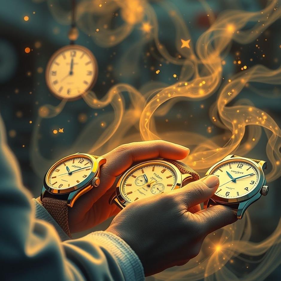 Dream : Distributing wristwatches in a dream