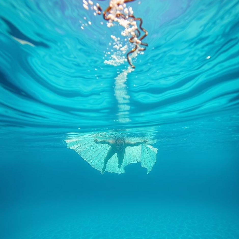 Dream : Diving into the bottom of a pool in a dream