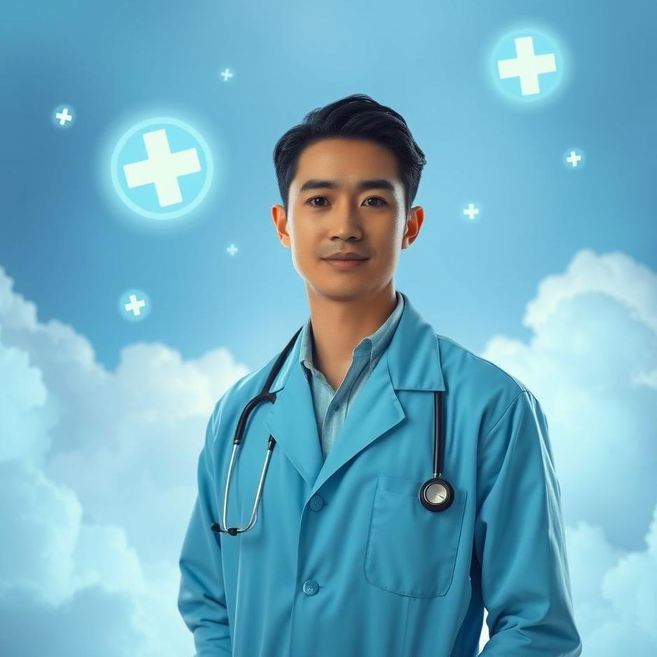 Dream : Doctor in a blue coat in a dream