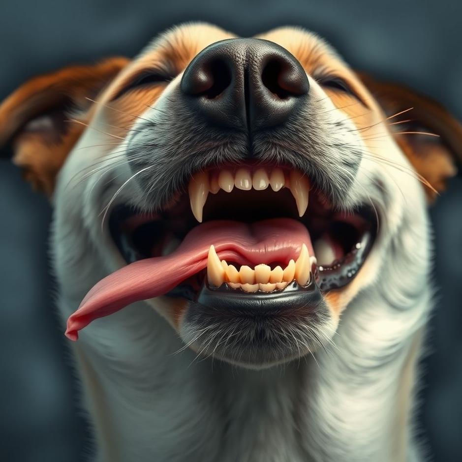 Dream : Dog's teeth fall out in a dream