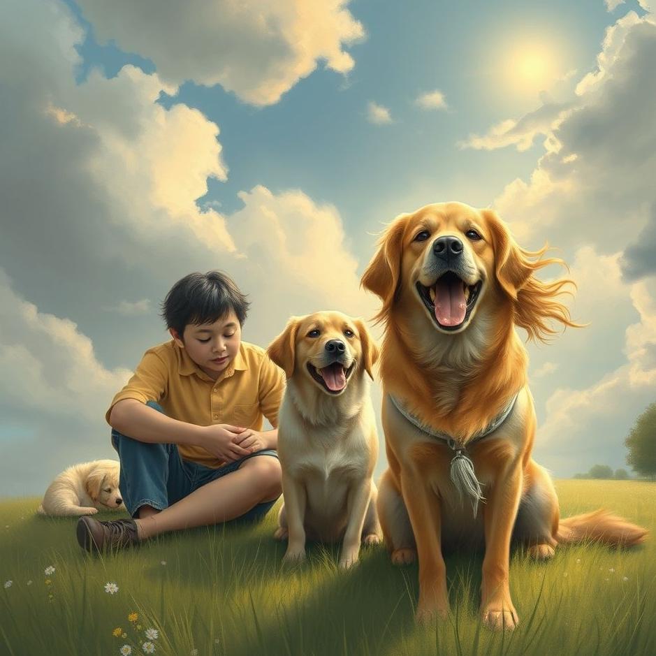 Dream : Dog and a family in a dream