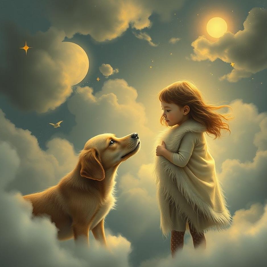 Dream : Dog and a human in a dream