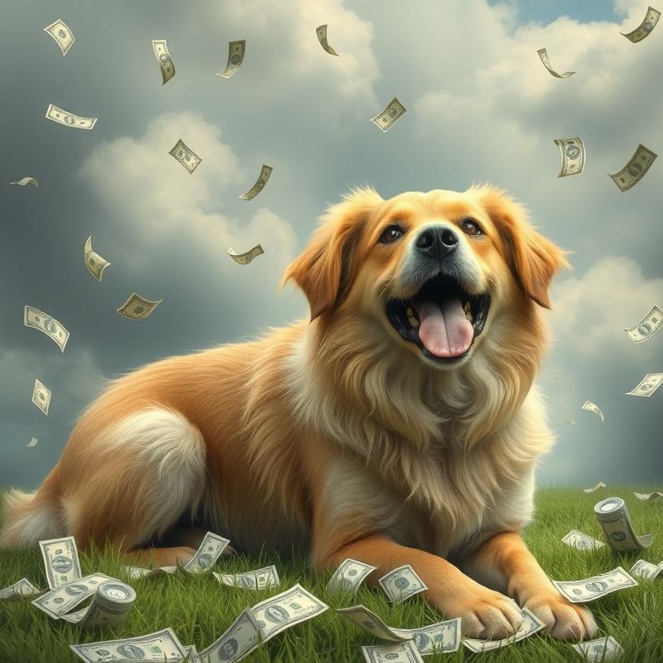 Dream : Dog and money in a dream