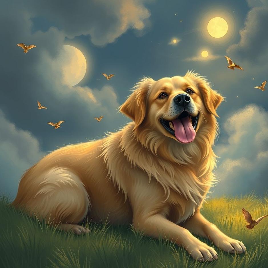 Dream : Dog as a friend in a dream