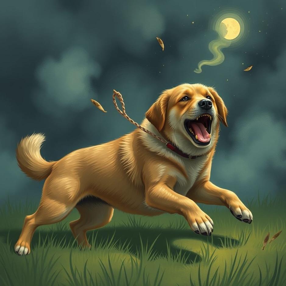 Dream : Dog attack my cousin in a dream